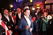 Ankunft Andreas Gabailer im Deutschen Theater (©Foto: Martin SchmitzI